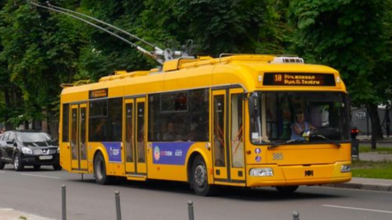 Трекінг громадського транспорту онлайн ввели у Черкасах